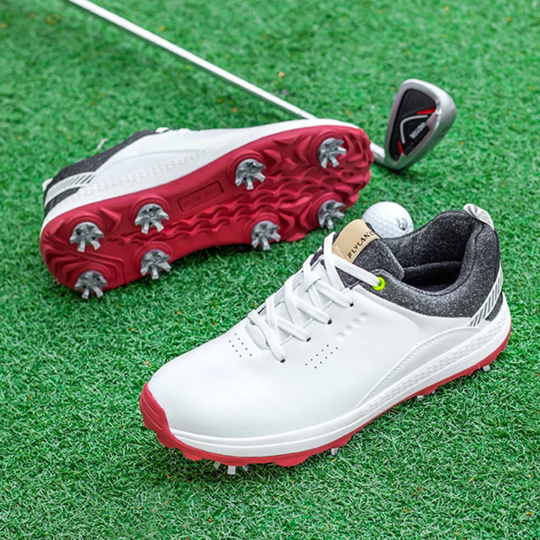 Non-Slip Leather Golf Shoes
