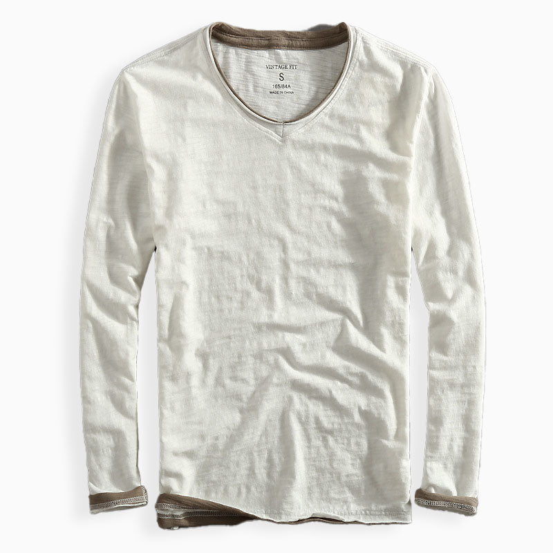 Rik | Cotton Long Sleeve Shirt